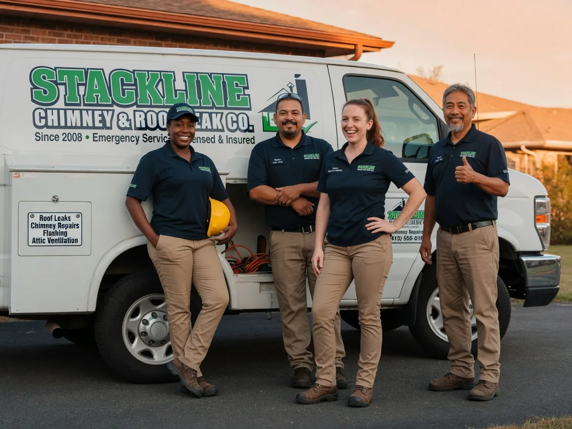 Chimney flashing repair company in Blakeslee, OH